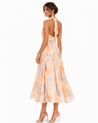 Aurora | Vestido com gola frente única