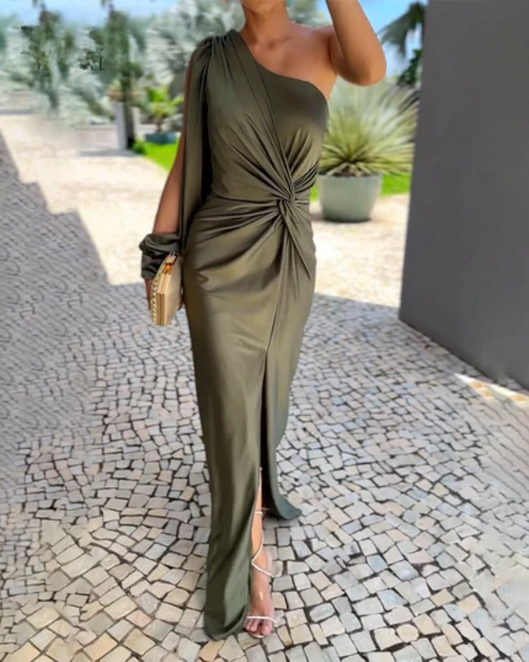 Eleanor | Vestido elegante atemporal com corte evasê