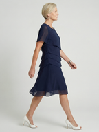 Orson | Vestido de contorno suave hasta la rodilla