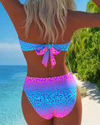 Sofie - Conjunto de biquíni com decote halter
