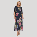 Elowen™ | Vestido largo Midnight Bloom