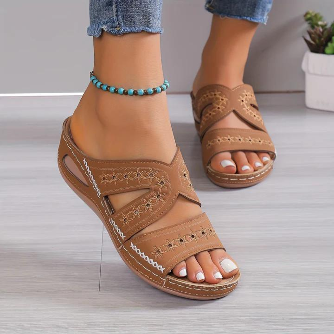 Emma - Sandalias tipo chancla cómodas para el día a día