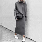 Celeste High Collar Two-Piece Suit