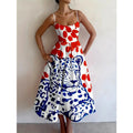 Zarelle | Vestido midi Musa selvagem