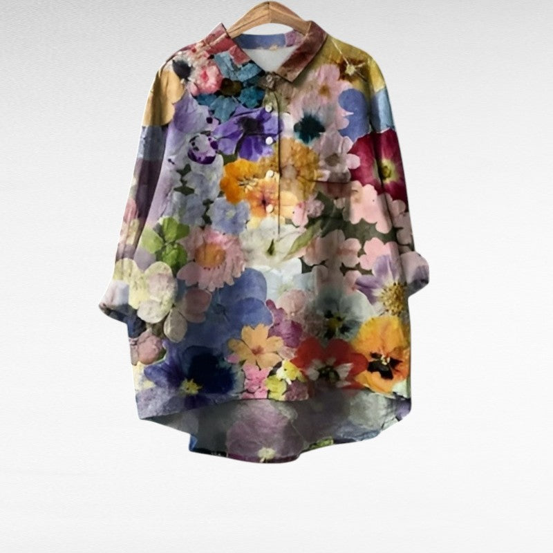 Violet | Blusa elegante y fresca de verano