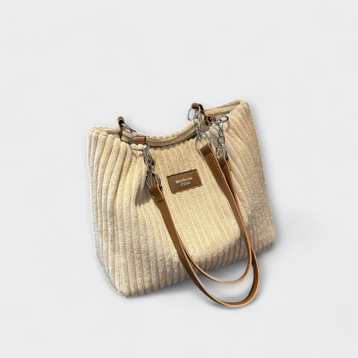 Olivia - Bolso de hombro de pana suave