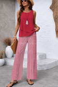 Rosavienne | Conjunto às riscas Riviera