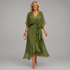 Monica | Vestido com decote V