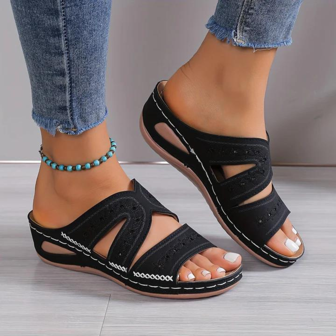 Emma - Sandalias tipo chancla cómodas para el día a día