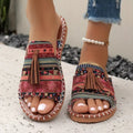 Alana - Sandalias de estilo artesanal con soporte