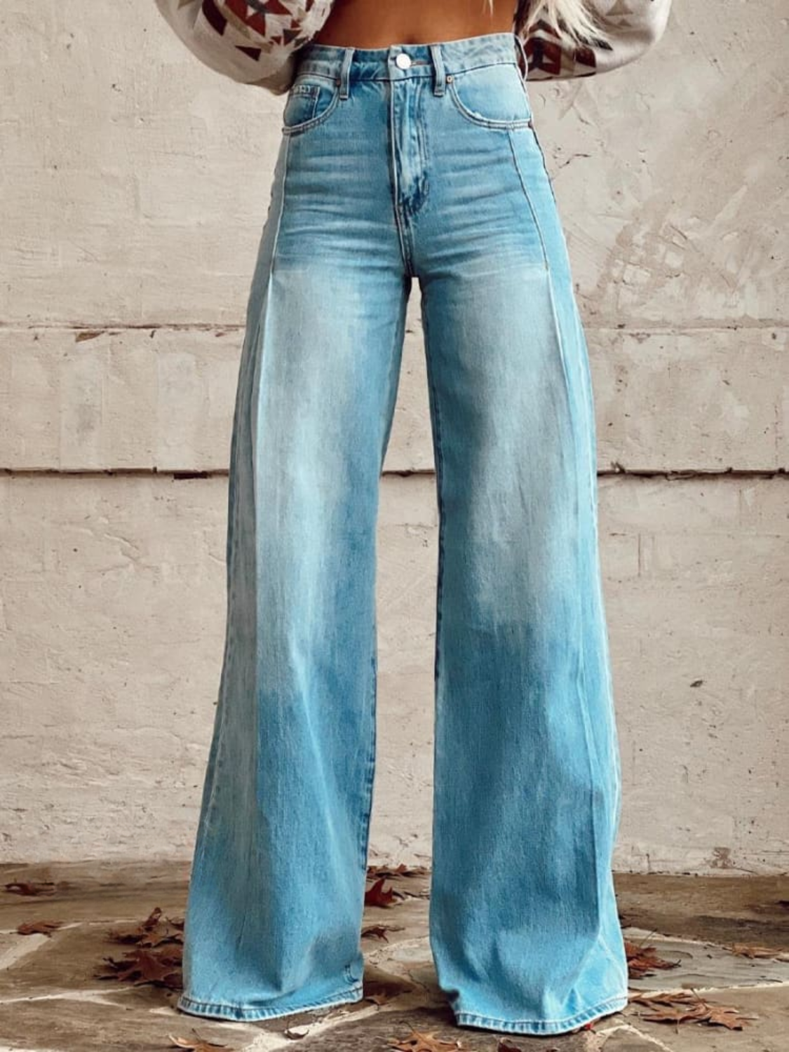 Lucia - Calça pantalona elegante