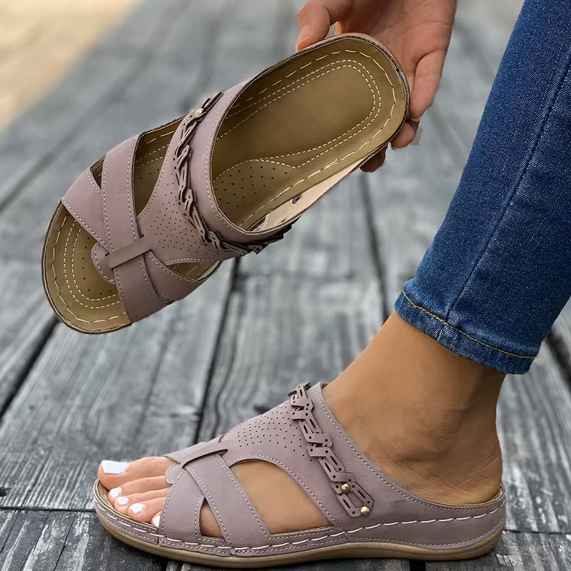 Nancy | Sandalias ortopédicas cómodas sin talón