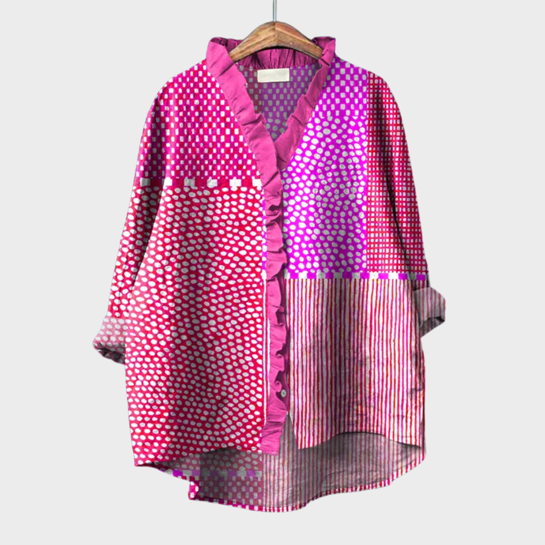 Isabella | Blusa veraniega elegante y vaporosa