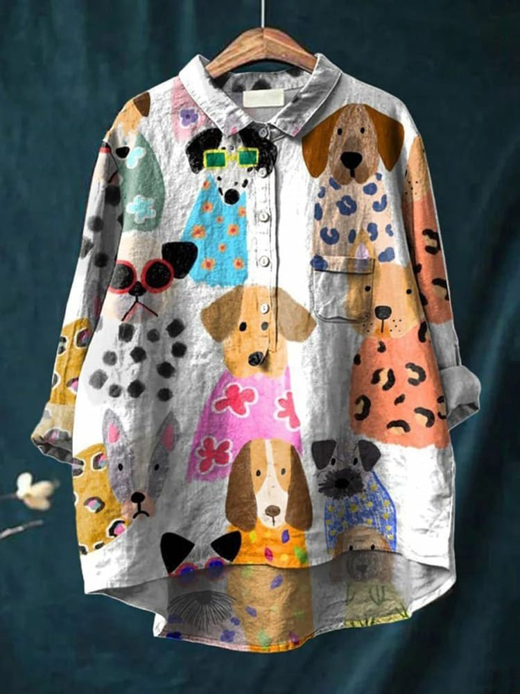 Clarano | Blusa Brooks com estampado divertido