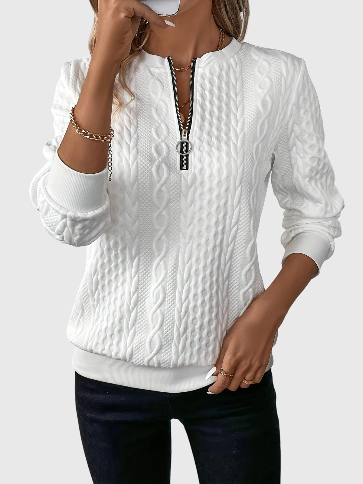 Nora | Camisola com fecho