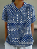 Zara | Camisa com padrão tribal