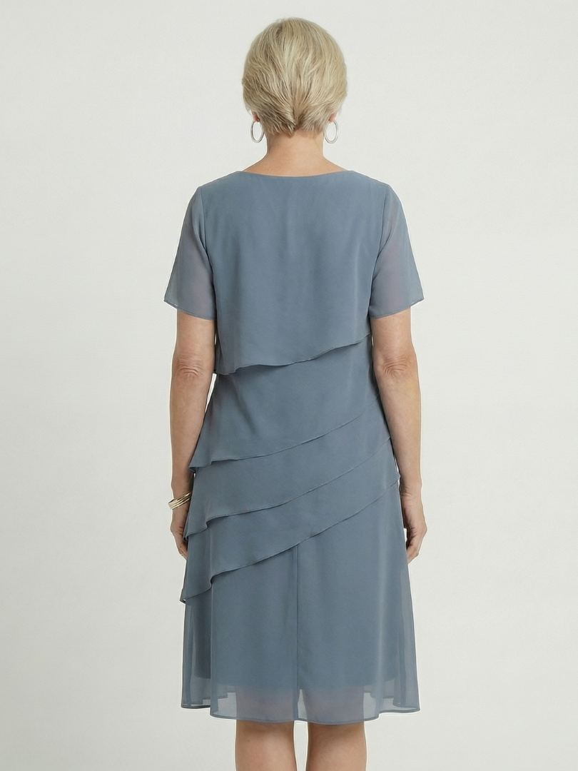 Orson | Vestido de contorno suave hasta la rodilla