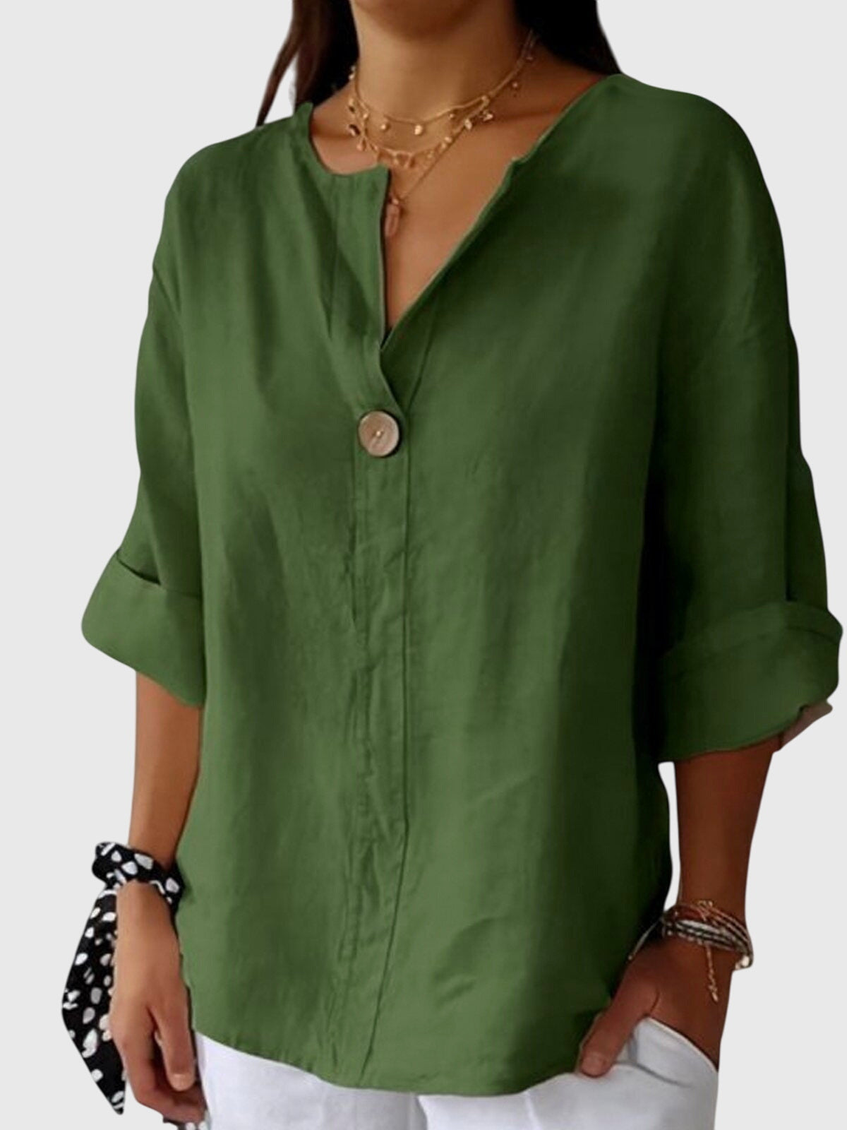 Gemma™ | Blusa confortável e chique