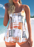 Tracey - Elegante conjunto de tankini y pantalón corto