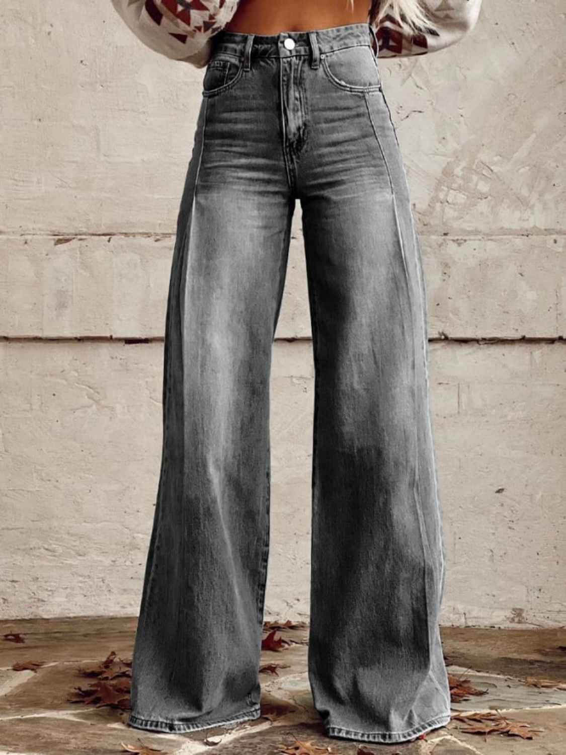 Lucia - Calça pantalona elegante