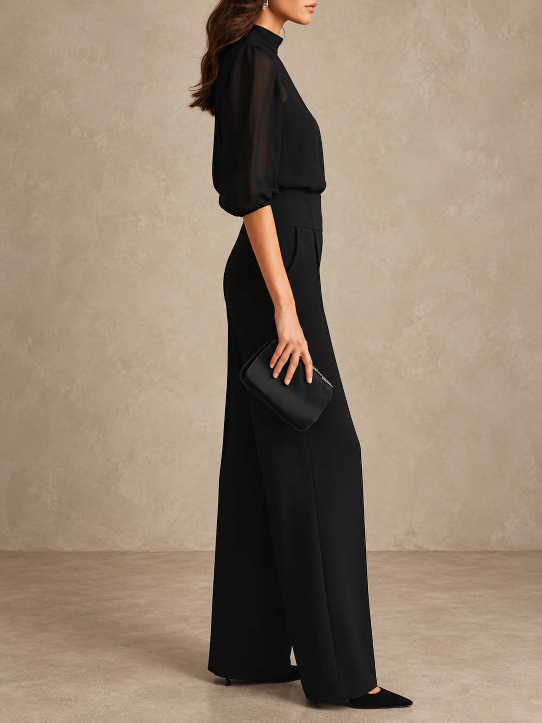 Elegant Emma™ 3-piece matching set by Bennett and Lowe featuring coordinated tops and bottoms in stylish fabric.