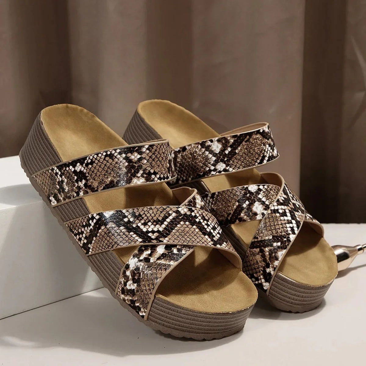 Abigail | Sandalias ortopédicas de cuero cómodas