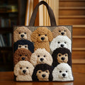 Amor de cachorro | Bolsa tote acolchada artesanal