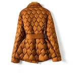 Isabella Quilted Down Coat - York Miller