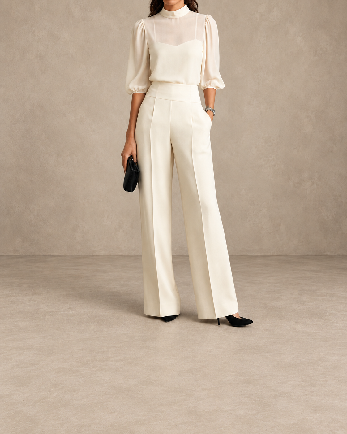 Elegant Emma™ 3-piece matching set by Bennett and Lowe, featuring coordinated stylish clothing for a complete look.