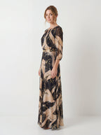 Aira | Vestido de gasa estampado