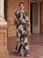 Aira | Vestido de gasa estampado