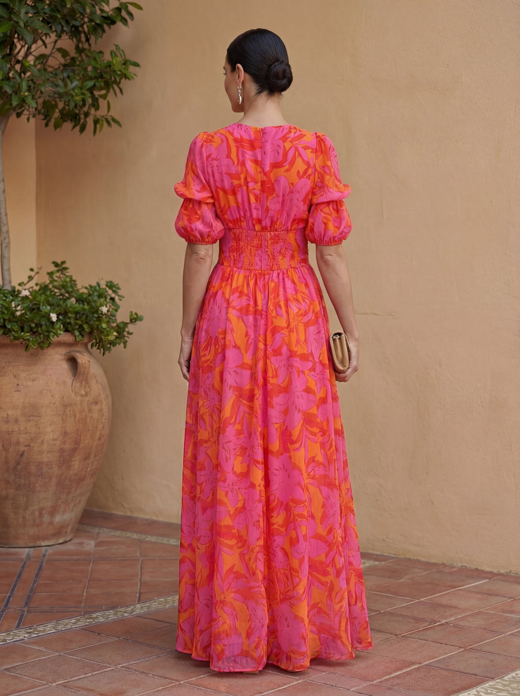 Olvera | Vestido largo elegante