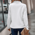 Jenica | Camisola chique com fecho até meio