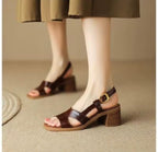 Evelynne - Soft Step Classic Heel Sandals