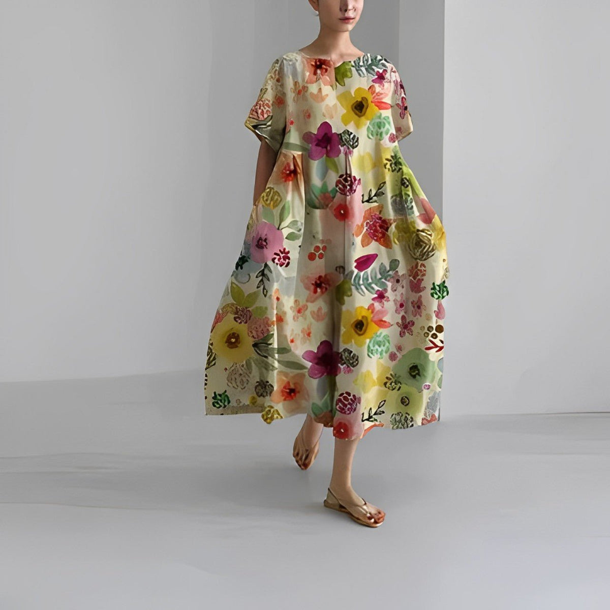 Celia | Vestido Diosa del jardín