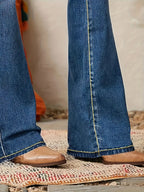 Renvara | Women High Waist Flare Jeans
