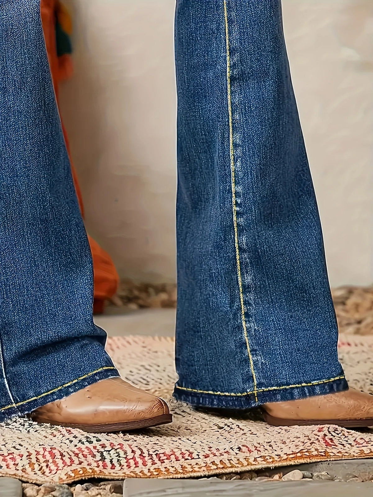Renvara | Women High Waist Flare Jeans