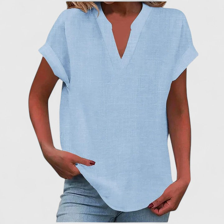 Xavinah | Blusa confortável com decote em V