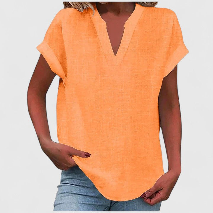 Xavinah | Blusa confortável com decote em V