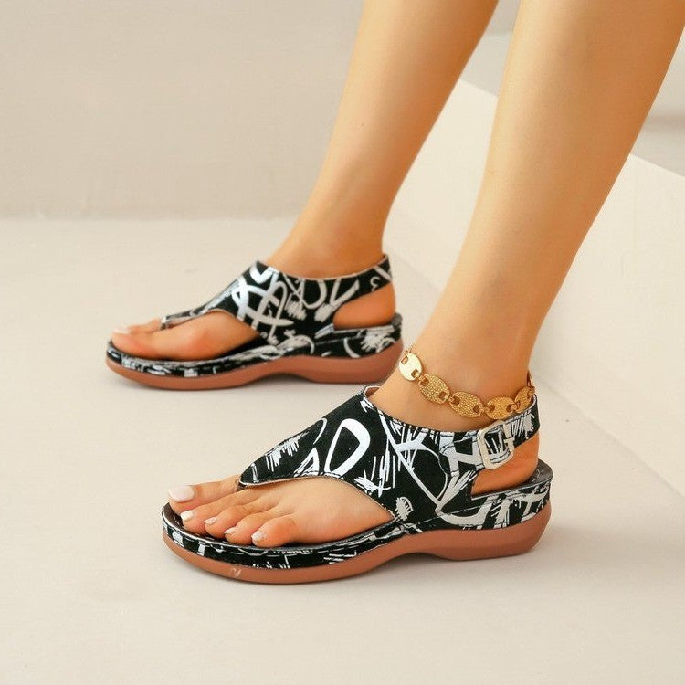 Ruby - Sandalias ligeras y cómodas con estampado