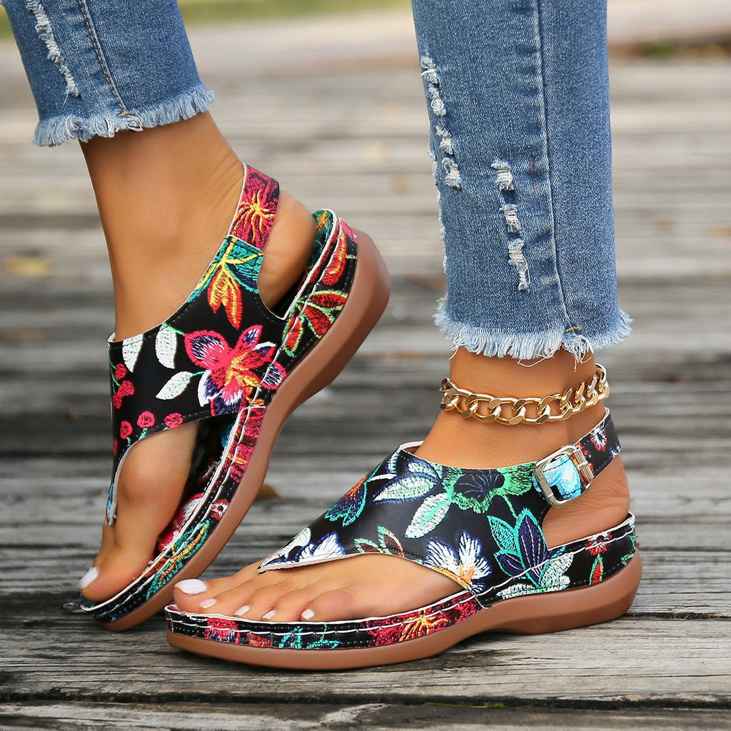 Ruby - Sandalias ligeras y cómodas con estampado