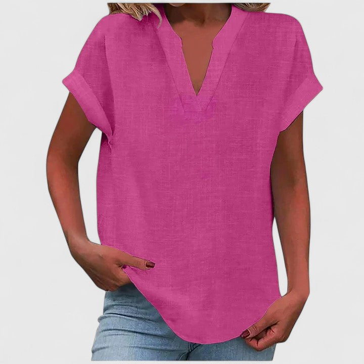 Xavinah | Blusa confortável com decote em V