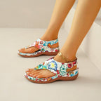 Ruby - Sandalias ligeras y cómodas con estampado