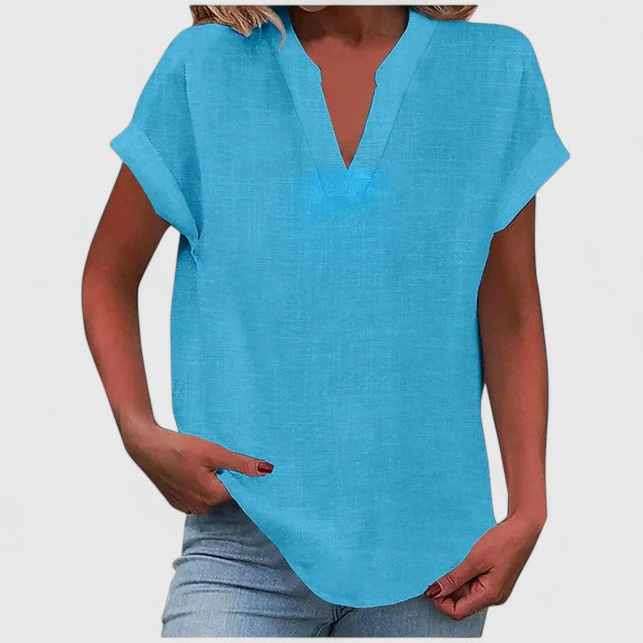 Xavinah | Blusa confortável com decote em V