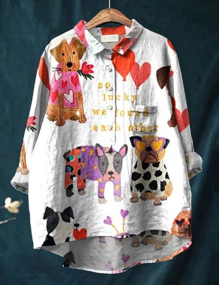 Clarano | Blusa Brooks com estampado divertido