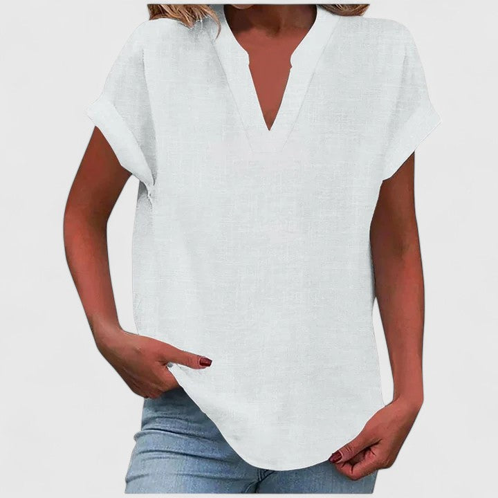 Xavinah | Blusa confortável com decote em V