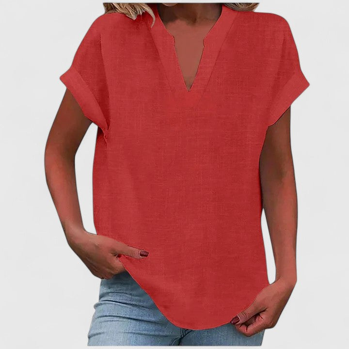 Xavinah | Blusa confortável com decote em V