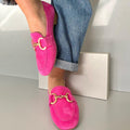 MOCASINES ELEGANTES CON DETALLE DORADO
