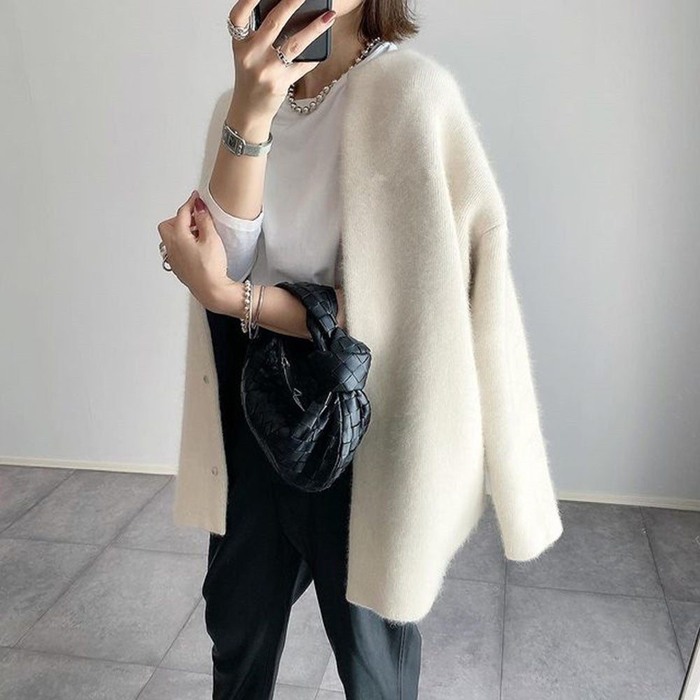 Chloé - Casaco de malha elegante