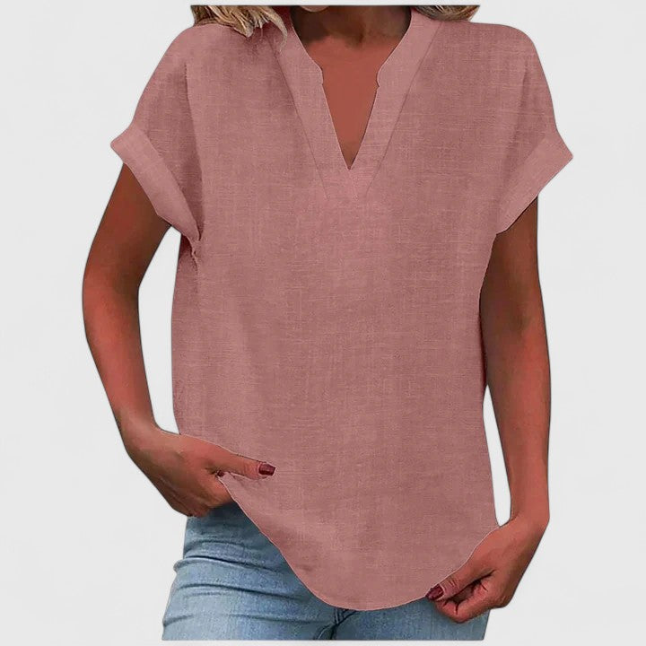Xavinah | Blusa confortável com decote em V